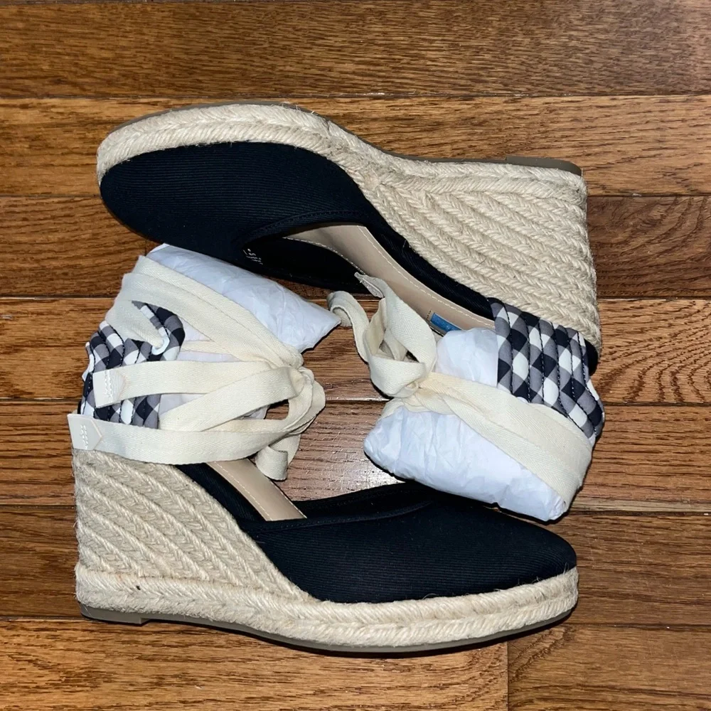 Draper James Bethany Booties Black, White & Tan Checkered Women’s Size 9